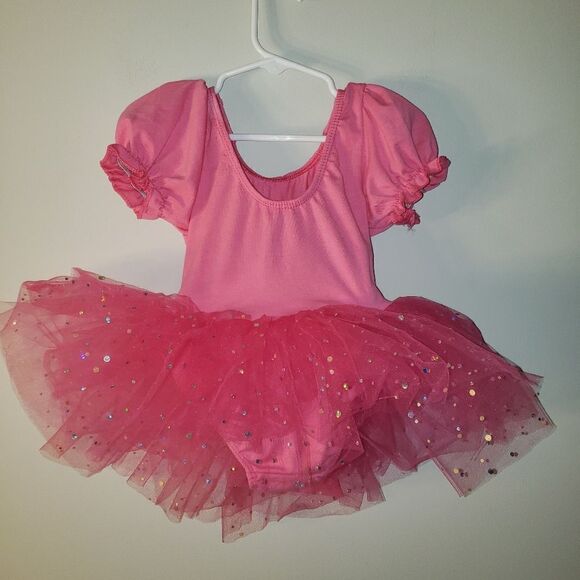 PRINCESS EXPRESSIONS PINK PRINCESS ONE PIECE DRESS UP TUTU SIZE 12-24 MONTHS - Picture 4 of 6